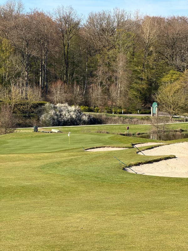 Golf course scenes documented in Lenningen, Luxembourg