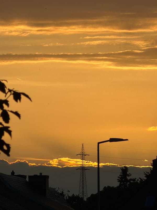 Esch-sur-Alzette streets and parks at golden hour