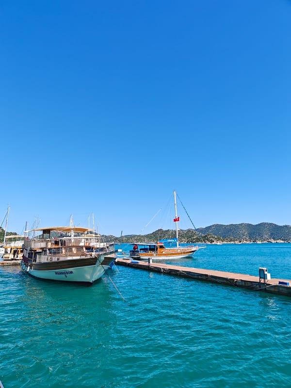 Clear skies, calm waters observed at Demre marina