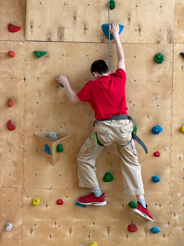 Indoor rock climbing activity observed in Izhevsk, Russia