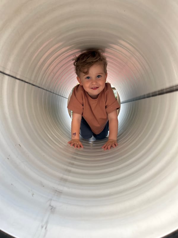 Children play at Klin playground during afternoon hours