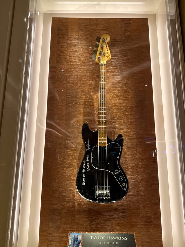 Visitor documents evening at Seminole Hard Rock Casino