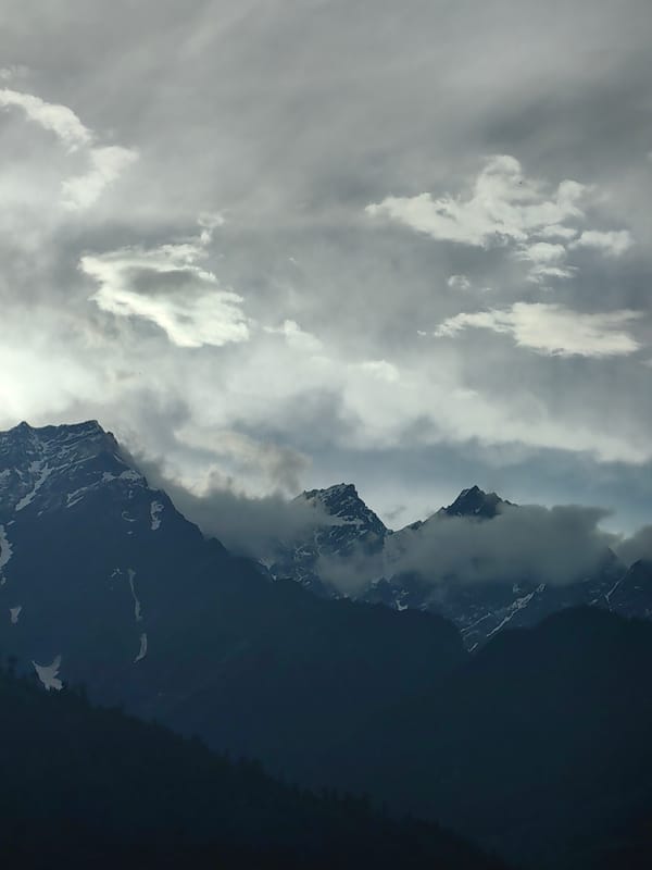 Witness Documents Hour-Long Himalayan Vista from Vashisht Village