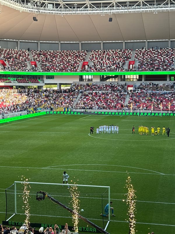 Soccer match draws crowds to Minsk stadium