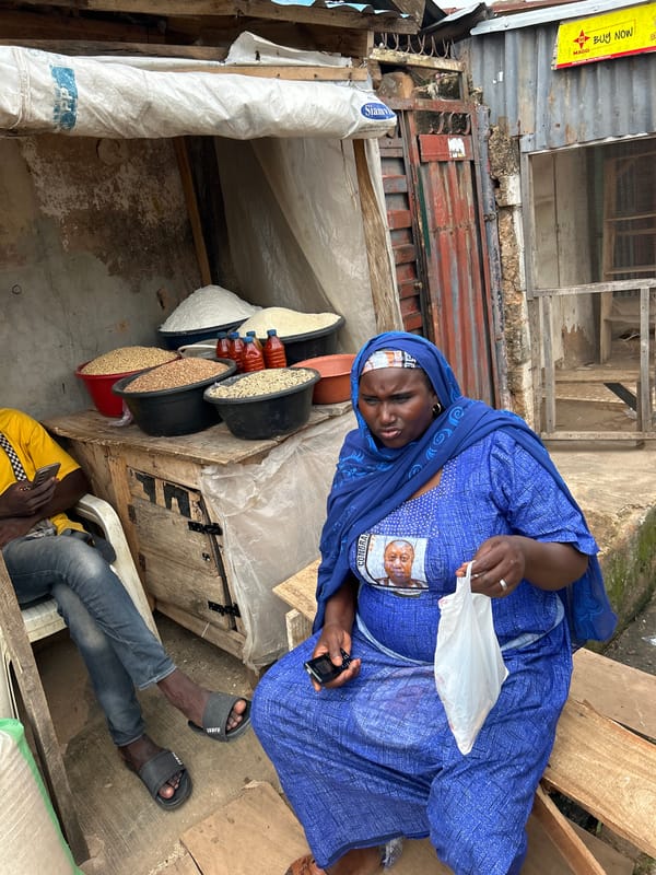 Everyday street life across Jos on a busy morning
