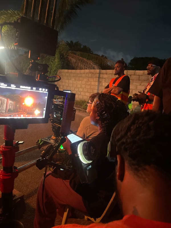 Film crew spotted shooting night scenes on city streets