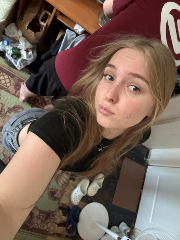 Woman takes selfies in Perm bathroom over morning hours