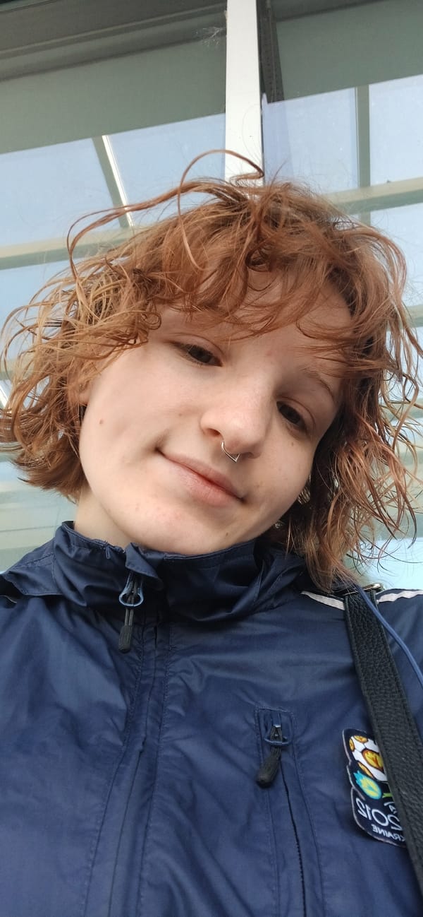 Person takes selfies in Podgorica, Montenegro