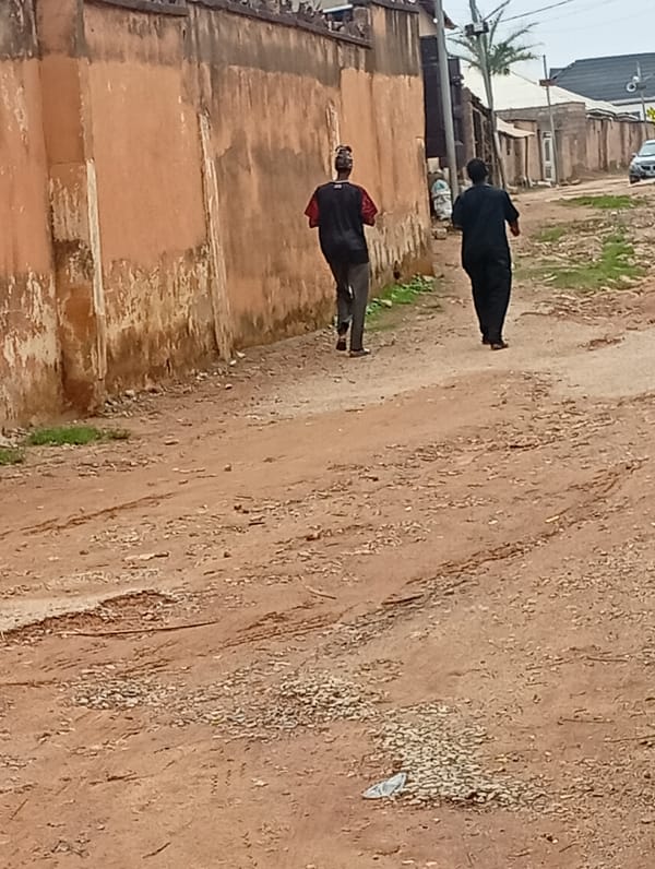 Morning glimpses of daily life in Rafin Par, Nigeria