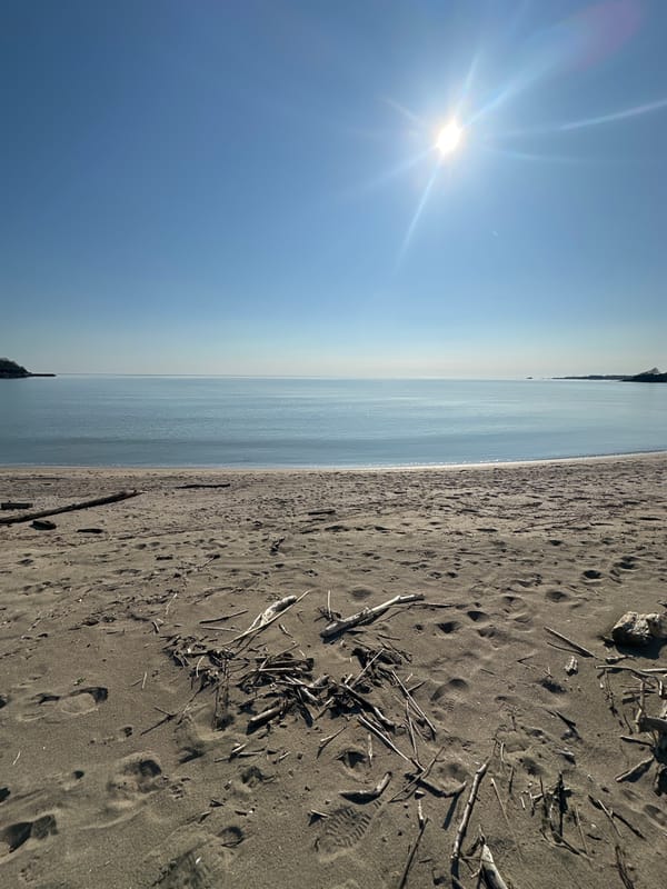 Morning beach scene captured in Kiten, Bulgaria