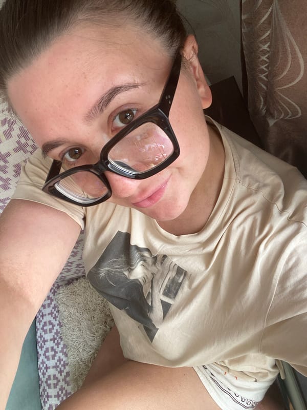 Lazy morning at home in Otchor, Russia