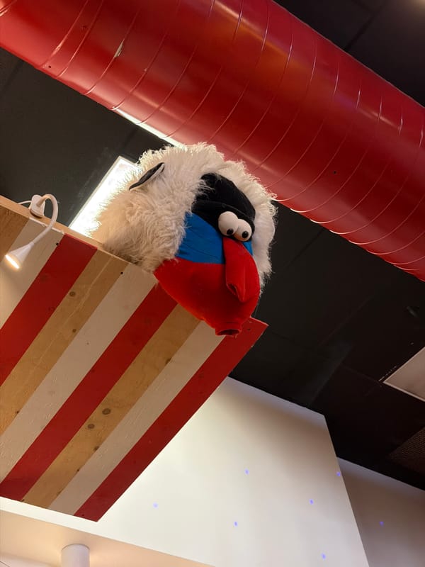 Claw machine with plush toys spotted in Montreal