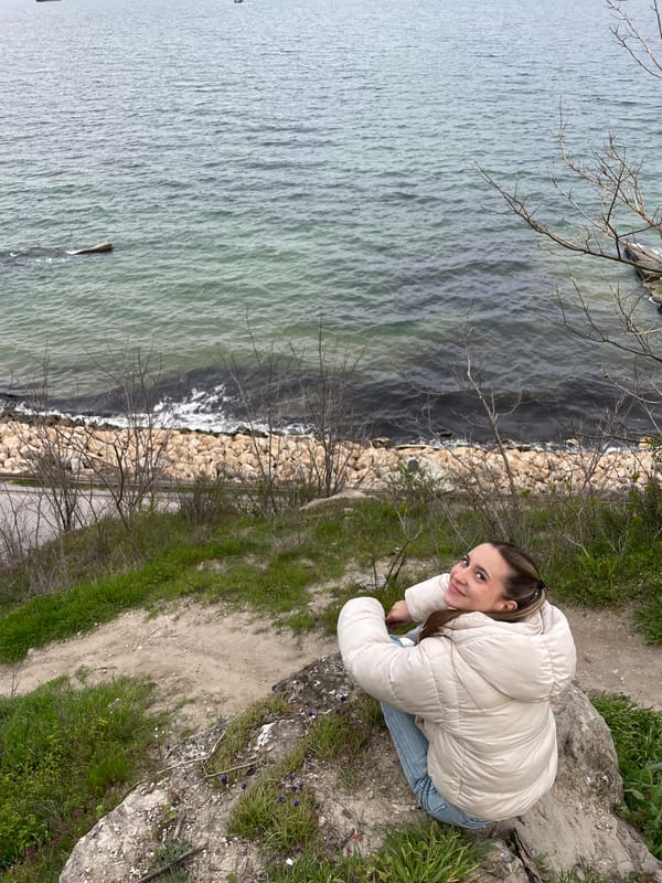 Tourists photograph seaside moments along Varna's Black Sea coast