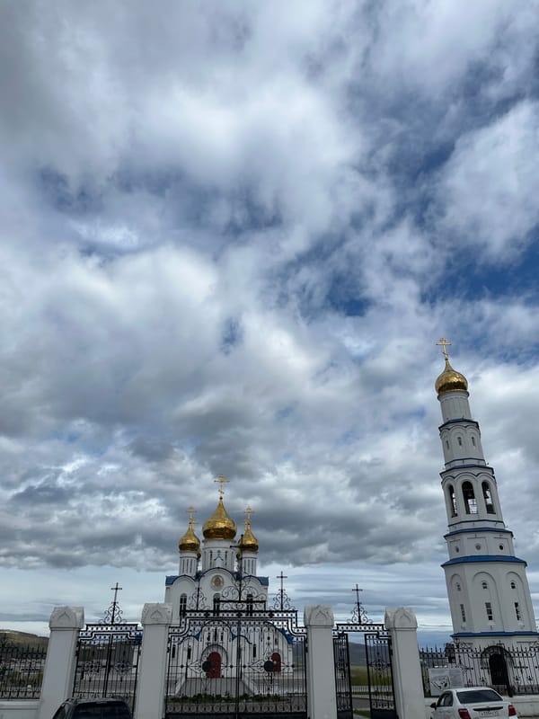 Orthodox Churches Documented Across Petropavlovsk-Kamchatsky Under Cloudy Skies