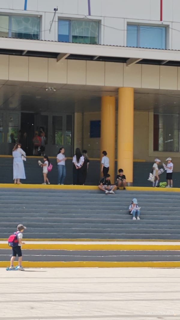 Traditional crafts market operates in downtown Astana