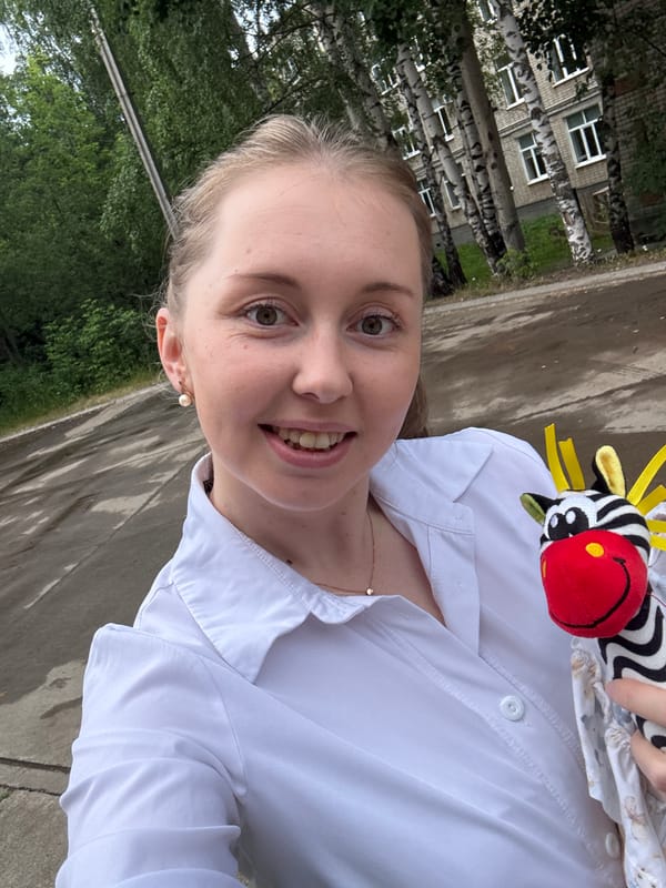 Casual selfie series, cloudy day, plush zebra in tow