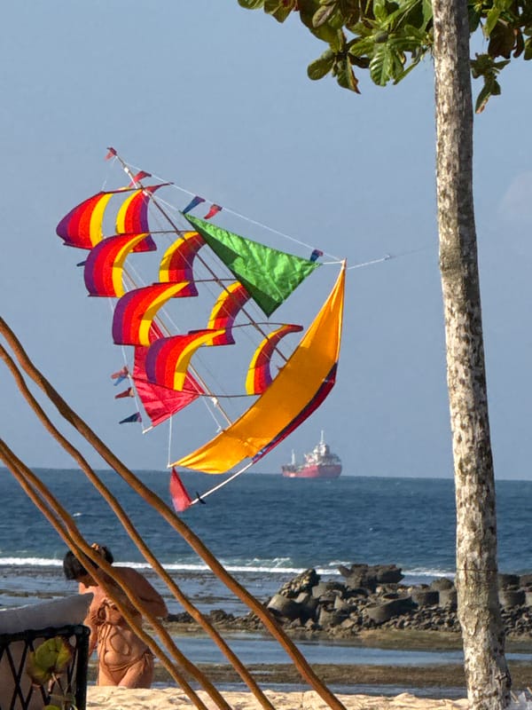 Beachside event setup in Kuta Selatan, Bali