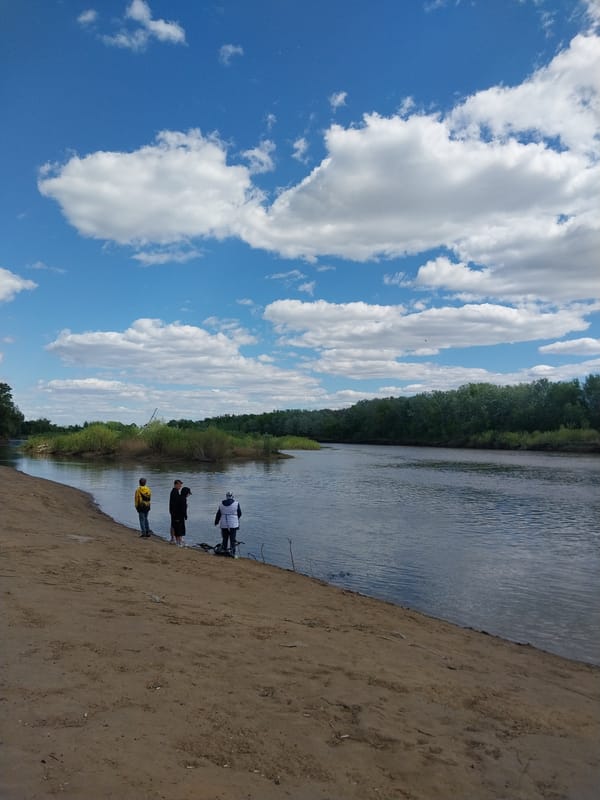 Morning duck watching and cycling along Orenburg waterways