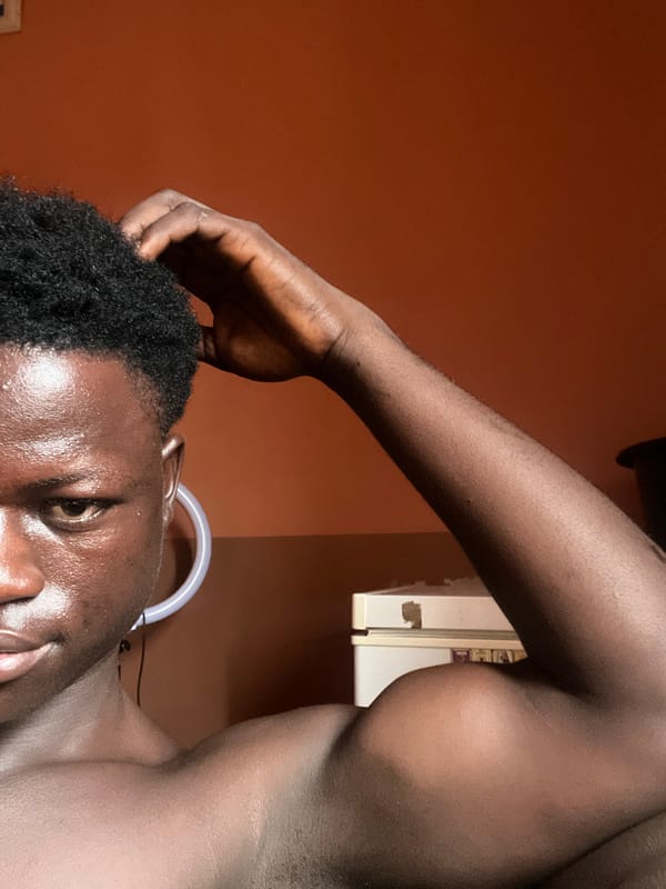 Private moments captured in Nigerian home during morning hours