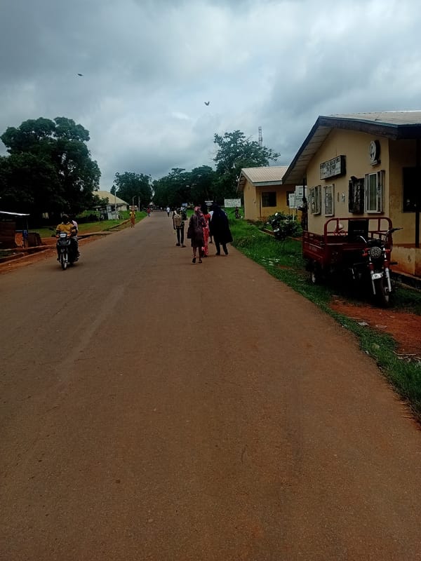 Classroom gathering with street scene documented by witnesses