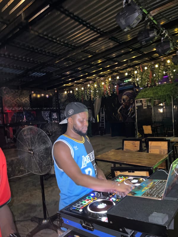 Evening DJ set and social gathering at Nigerian venue