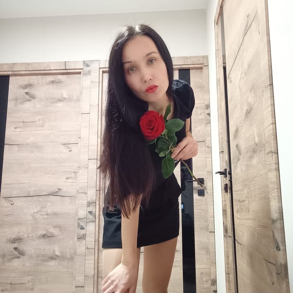Woman photographed twice indoors in Pervomaysky, Russia