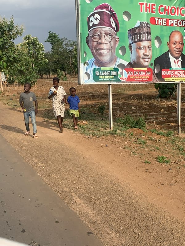 Daily life scenes documented along rural roads in Maigizo, Nigeria