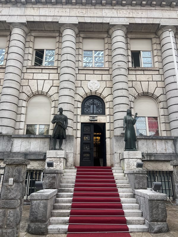 Historic architecture documented in Montenegro's former royal capital Cetinje