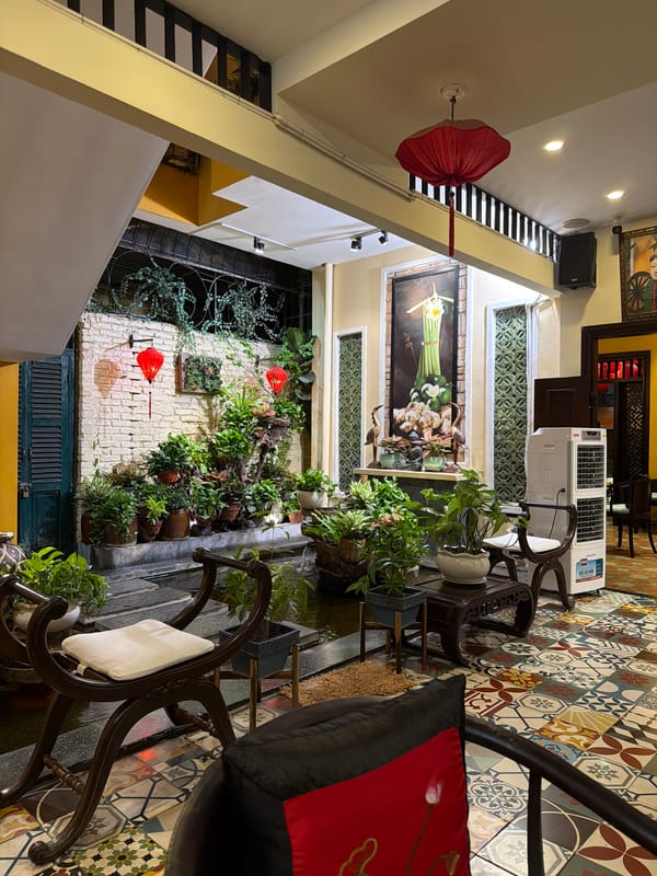 Browsing cafes, koi ponds, and shops in Nha Trang