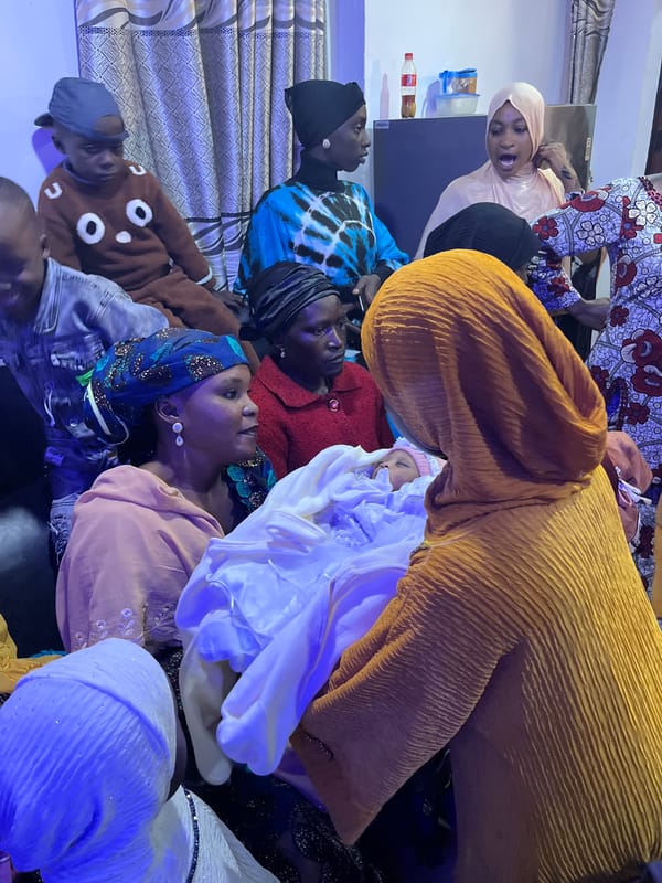 Newborn celebration and street life in Jos and Gura Top