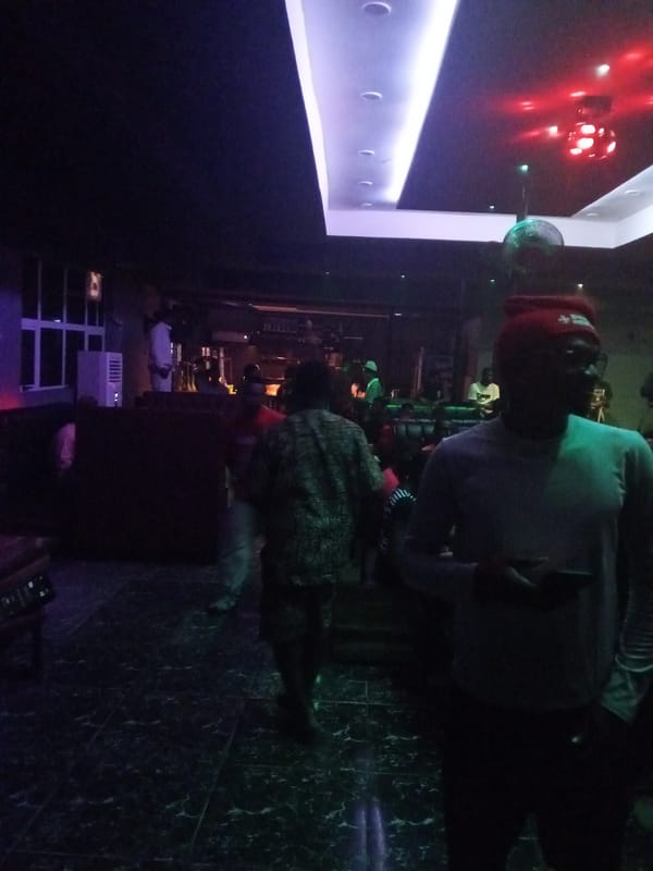 Night out: Social gathering at unknown nightclub captured