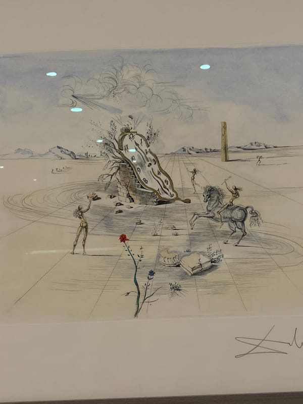 Decorative objects and artwork collection photographed in Dubai