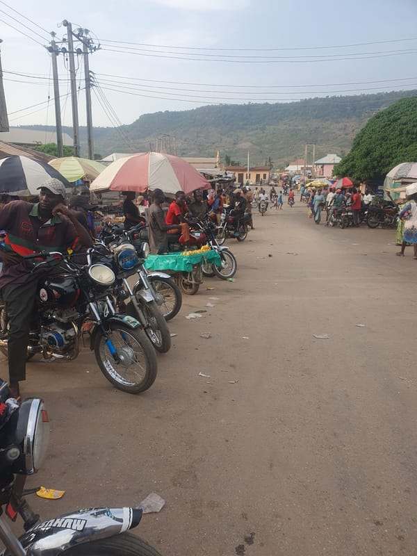 Daily street life documented in Lokoja, Nigeria over six minutes