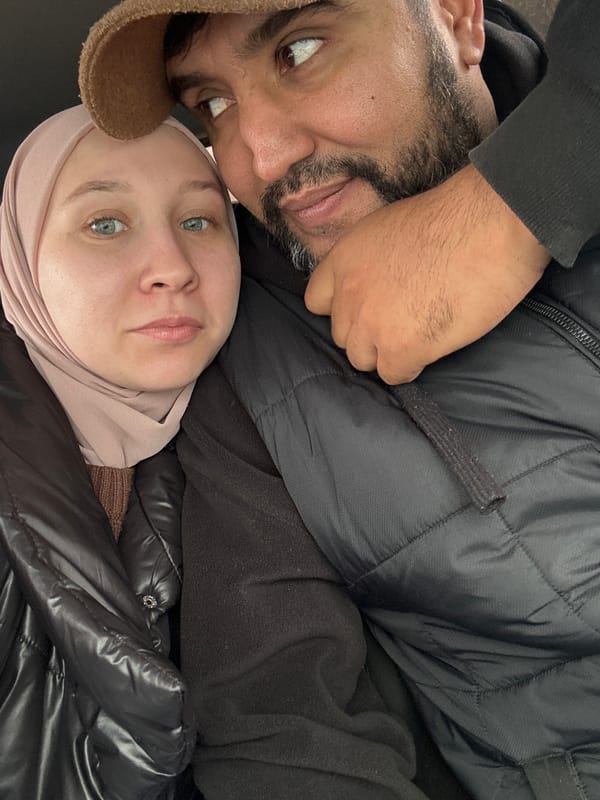 Couple documents intimate moments in selfies in Chaikovsky