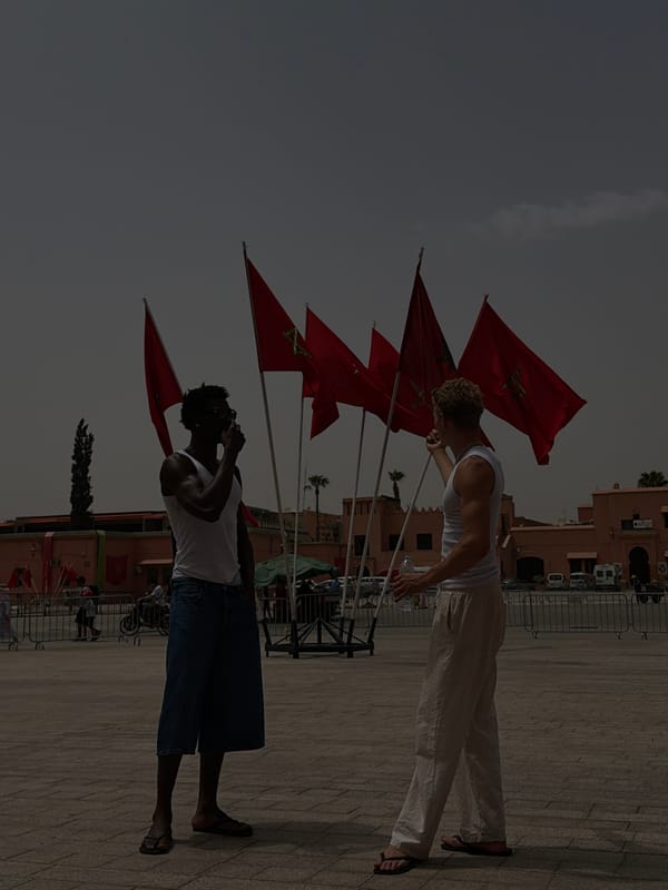 Street life in Marrakesh: squares, alleys, and a horse carriage