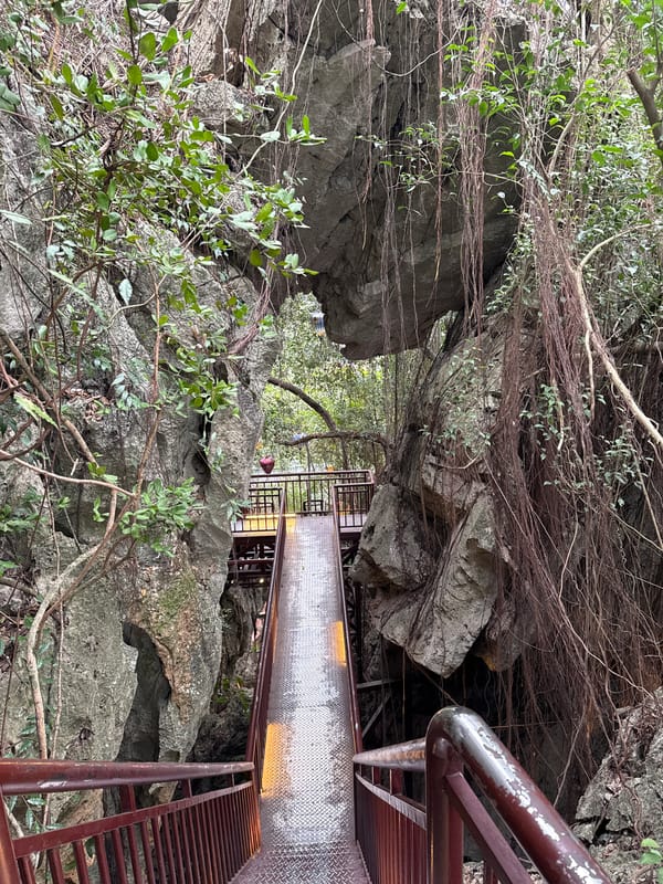 Tourist documents scenic spots in Hoa Lư Ward, Vietnam