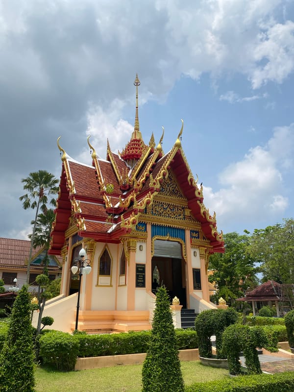 Temple architecture documented in Thep Krasatti, Thailand