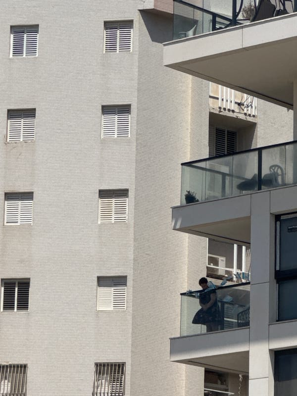 Urban architecture documented in Bat Yam, Israel