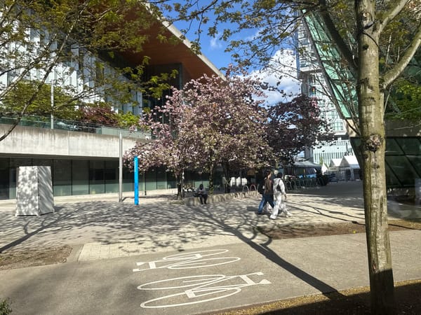 Surrey construction and street activity documented in evening photos