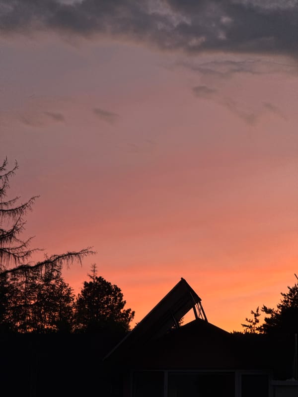 Sofia residents document dramatic sunset and birthday celebration scenes