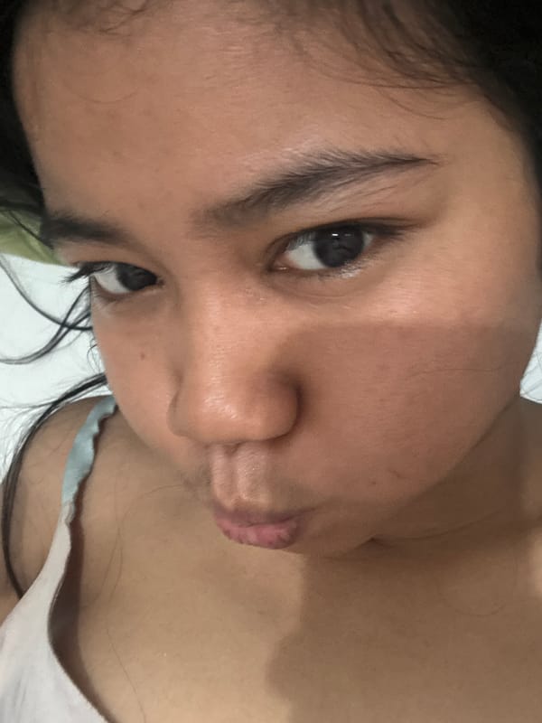 Selfies and room snapshots from a small North Jakarta space