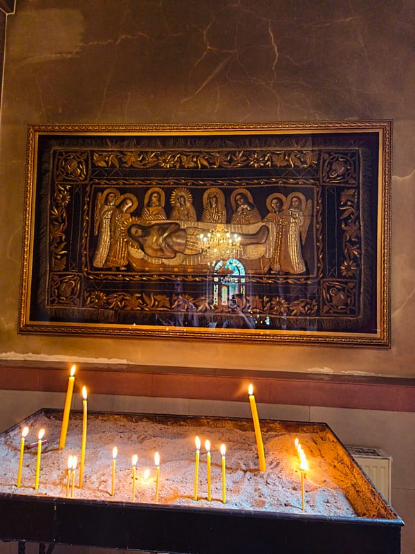 Religious and cultural tour through Predgornoe, Russia