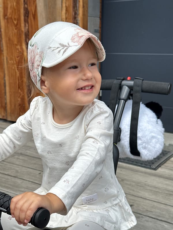 Child's morning activities documented in Wisła, Poland