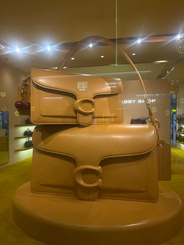 Luxury goods browsing in Bangkok: handbags and Dior beauty