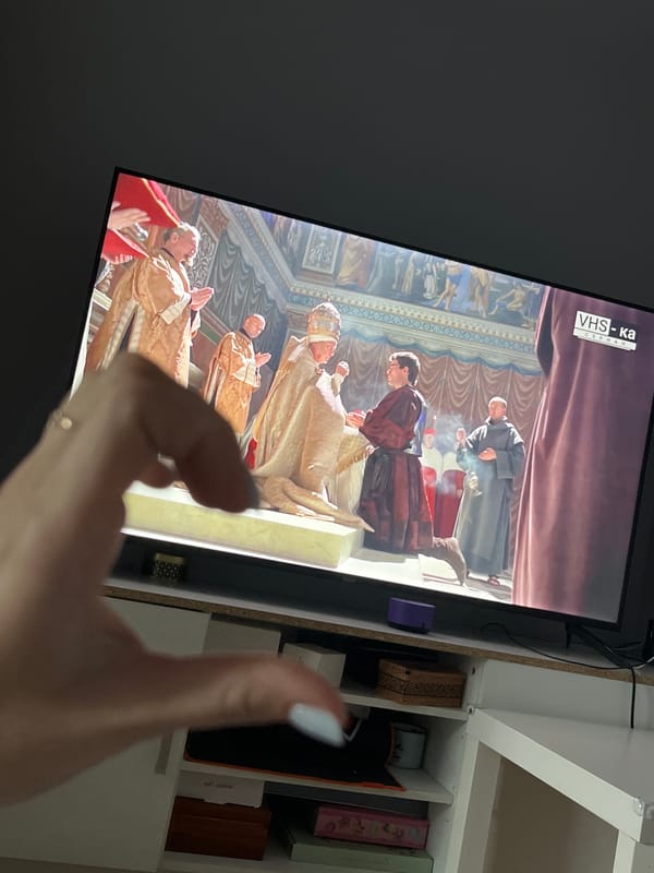 Quiet domestic moments captured in Russian household