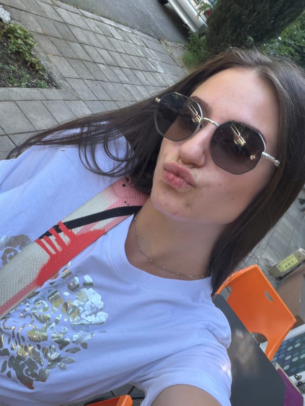 Sunny summer day out shopping in Burgas, Bulgaria