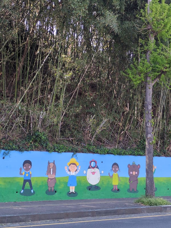 Anonymous witness documents walking tour through Ulsan, South Korea