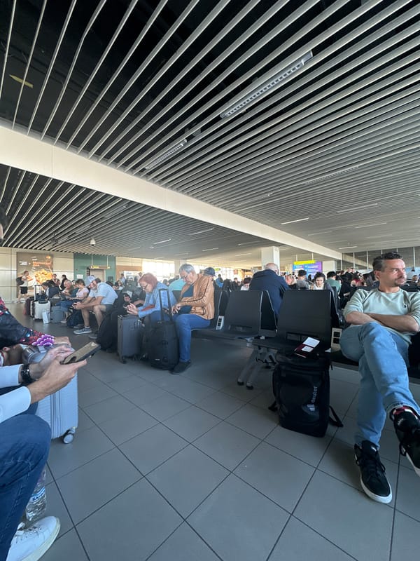Early morning activity documented at Sofia Airport