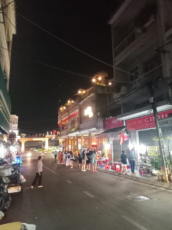 Evening scenes documented across Nha Trang Ward, Vietnam