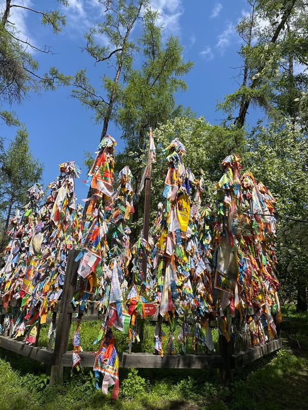 Buddhist temple complex documented in Irkutsk, Russia
